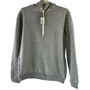 Goodfellow Co Heathered Gray Knit Pullover Hoodie Men's Size M